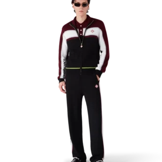 Stripe Merino Knit Track Jacket Stripe Merino Knit Track Jacket