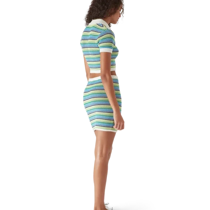 Stripe Mini Skirt Stripe Mini Skirt