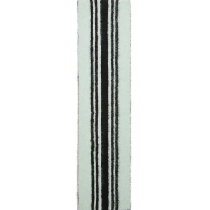 Stripe Mohair Scarf