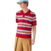 Stripe Oversized Polo Shirt Stripe Oversized Polo Shirt