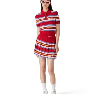 stripe pleated skirt 2 1 330x330 - Stripe Pleated Skirt