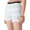 Stripe Shirred Shorts Stripe Shirred Shorts