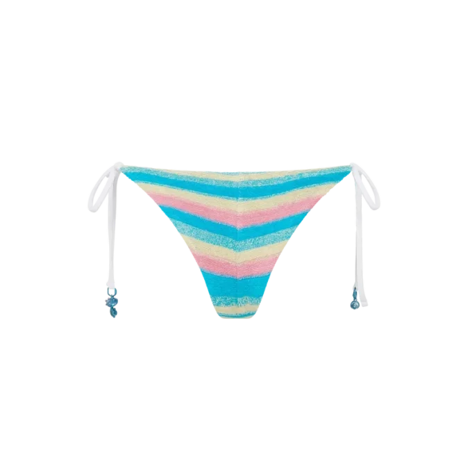 Stripe Towelling Bikini Bottom Stripe Towelling Bikini Bottom