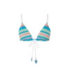 Stripe Towelling Bikini Top Stripe Towelling Bikini Top