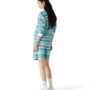 Stripe Towelling Polo Shirt Stripe Towelling Polo Shirt