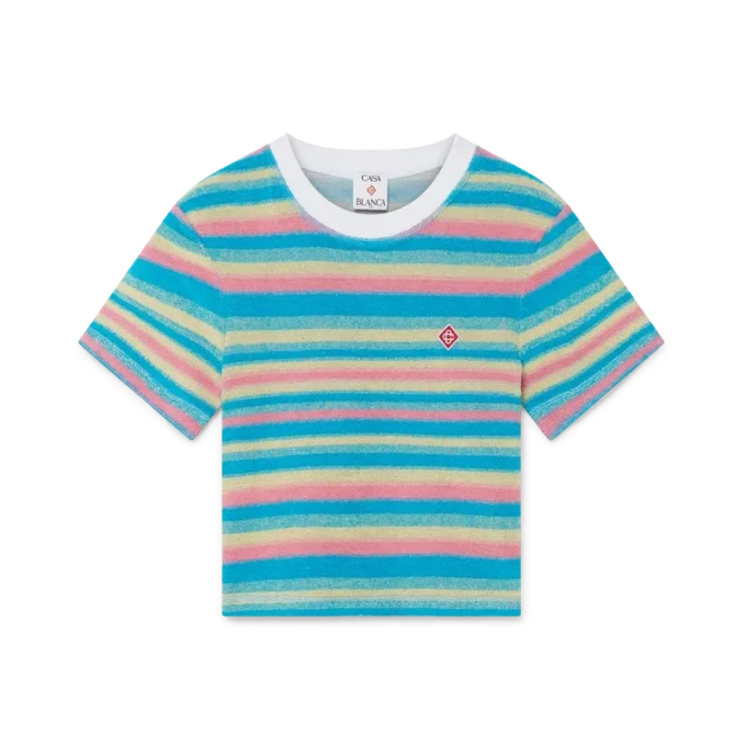 Stripe Towelling Top Stripe Towelling Top