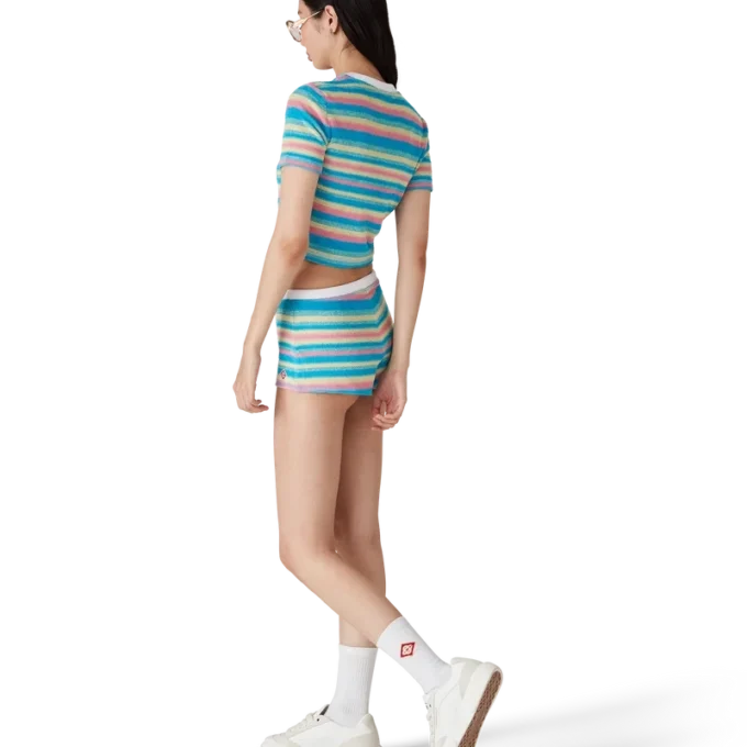 Stripe Towelling Top Stripe Towelling Top