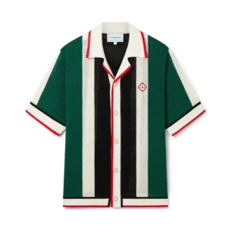 Striped Mesh Shirt