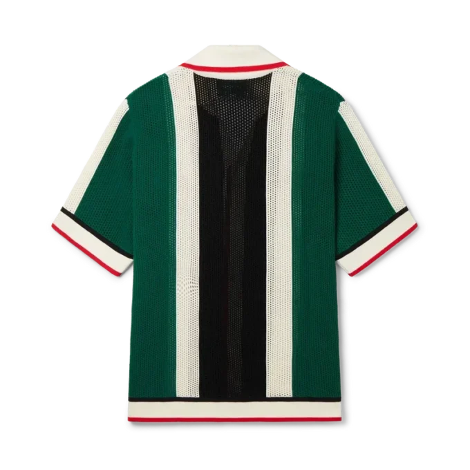 Striped Mesh Shirt