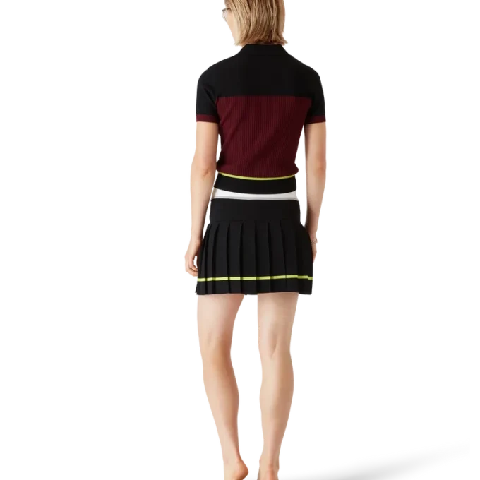 Striped Pleated Skirt Striped Pleated Skirt