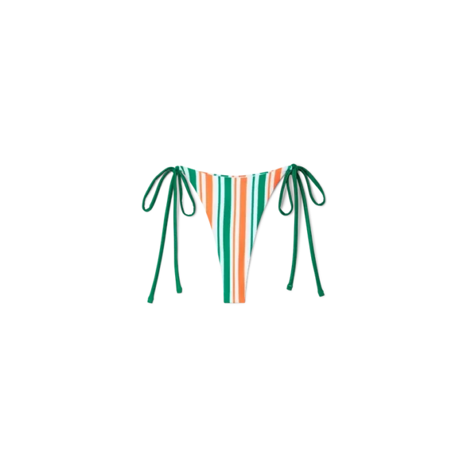 Striped String Bikini Bottom Striped String Bikini Bottom