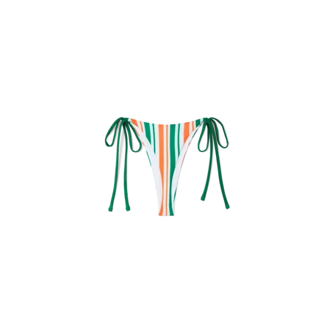 Striped String Bikini Bottom Striped String Bikini Bottom