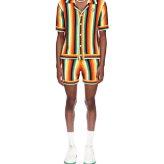 Striped Towelling Shirt