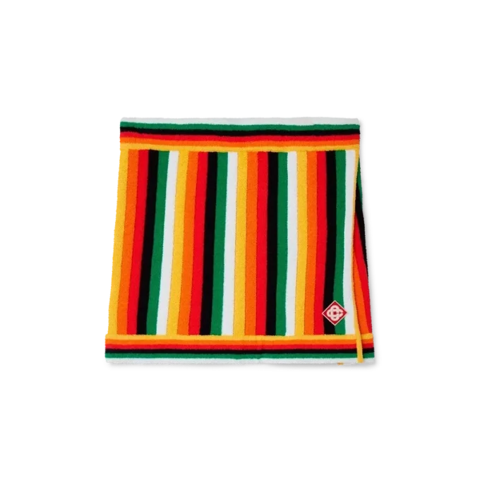 Striped Towelling Skirt Striped Towelling Skirt