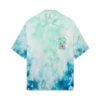 Surf Lotus Short Sleeve Silk Shirt