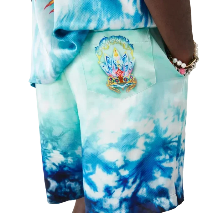 Surf Lotus Silk Shorts