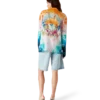 Surf Trip Long Sleeve Silk Shirt| Casablanca Paris Surf Trip Long Sleeve Silk Shirt| Casablanca Paris