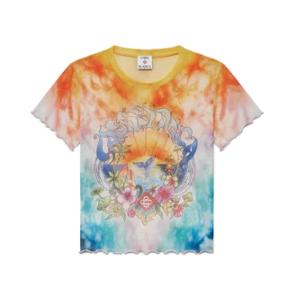 Surf Trip Tie Dye Mesh T-Shirt