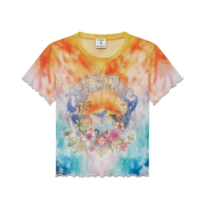 Surf Trip Tie Dye Mesh T-Shirt Surf Trip Tie Dye Mesh T-Shirt