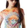 Surf Trip Tie Dye Mesh T-Shirt Surf Trip Tie Dye Mesh T-Shirt