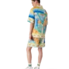 Surreal Pool Short Sleeve Silk Shirt