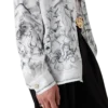 Tattoo Long Sleeve Silk Shirt