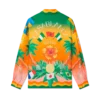 Tennis Club En Fleur Silk Shirt Tennis Club En Fleur Silk Shirt