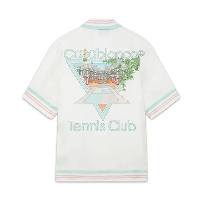 Tennis Club Icon Silk Shirt