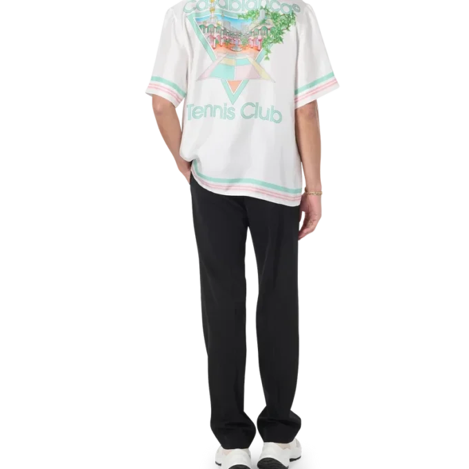 Tennis Club Icon Silk Shirt
