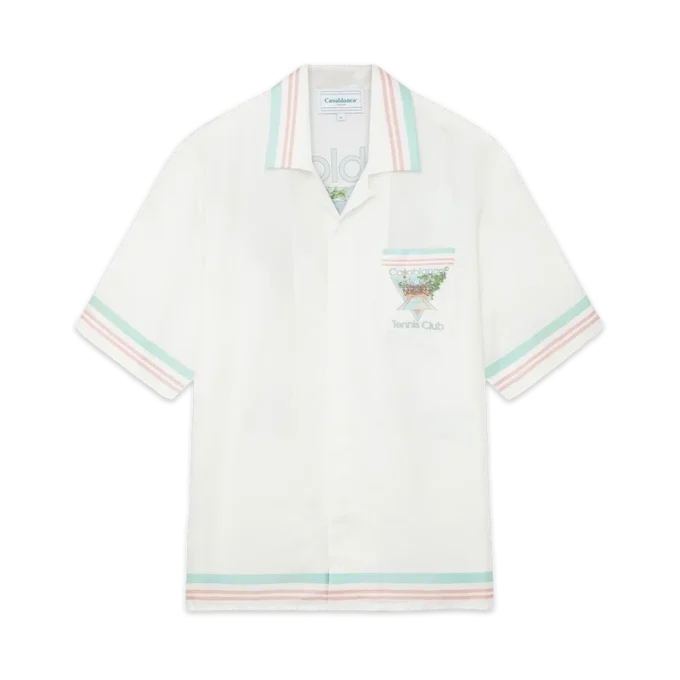 Tennis Club Icon Silk Shirt