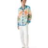 Tennis Club Long Sleeve Silk Shirt Tennis Club Long Sleeve Silk Shirt