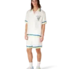 Tennis Club Short Sleeve Silk Shirt Tennis Club Short Sleeve Silk Shirt