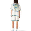 Tennis Club Short Sleeve Silk Shirt Tennis Club Short Sleeve Silk Shirt