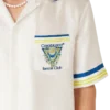 Tennis Club Short Sleeve Silk Shirt Tennis Club Short Sleeve Silk Shirt