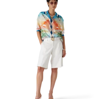 Tennis Club Silk Long Sleeve Shirt