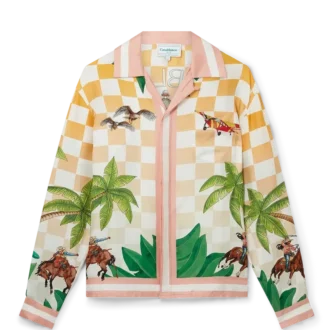 Tennis Club Silk Shirt