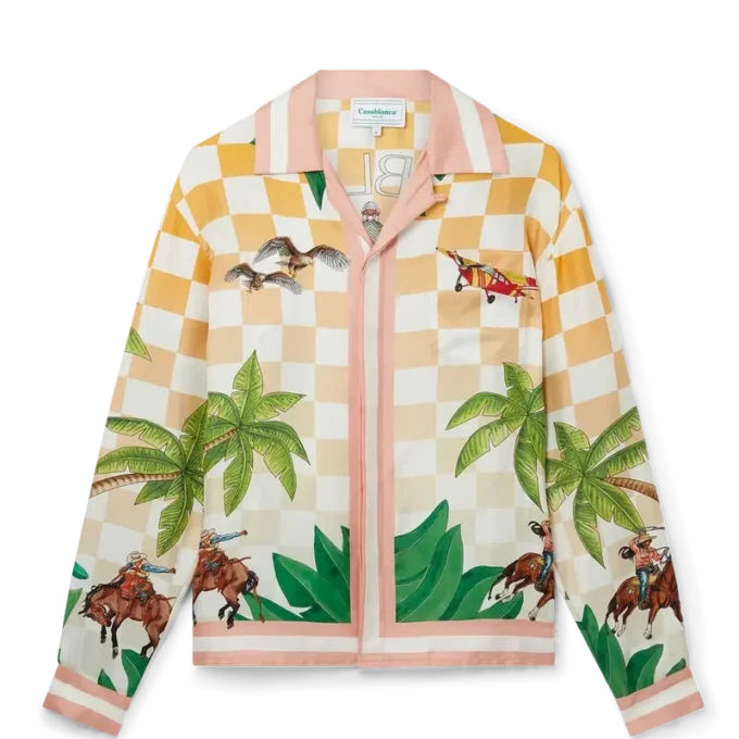 Tennis Club Silk Shirt Tennis Club Silk Shirt