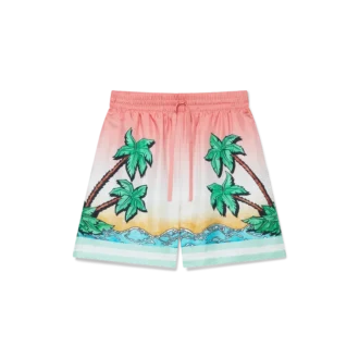 Tennis Club Silk Shorts