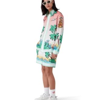 Tennis Club Silk Shorts