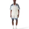 Tennis Cotton Crochet Short Sleeve Shirt Tennis Cotton Crochet Short Sleeve Shirt