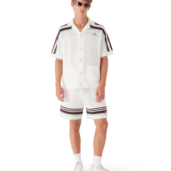 Tennis Cotton Crochet Shorts Tennis Cotton Crochet Shorts