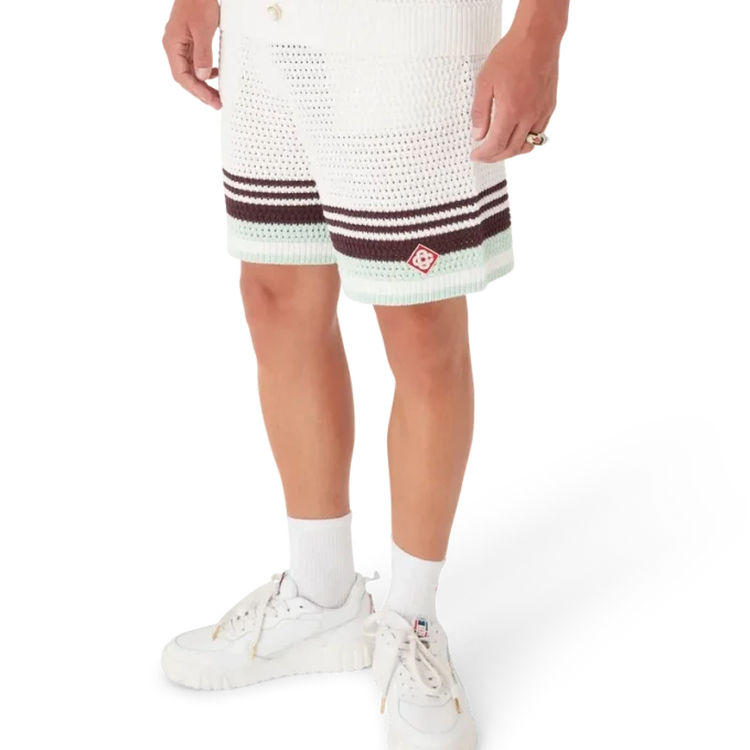 Tennis Cotton Crochet Shorts Tennis Cotton Crochet Shorts
