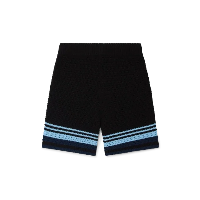 Tennis Cotton Crochet Shorts
