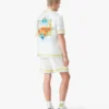 Tennis Landscape Silk Shorts Tennis Landscape Silk Shorts