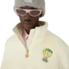 Tennis Mascot Quarter Zip Faux Fur Jacket Tennis Mascot Quarter Zip Faux Fur Jacket