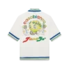 Tennis Mascot Short Sleeve Silk Twill Shirt Tennis Mascot Short Sleeve Silk Twill Shirt