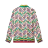 Tennis Monogram Silk Shirt Tennis Monogram Silk Shirt