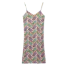 Tennis Monogram Silk Slip Dress Tennis Monogram Silk Slip Dress
