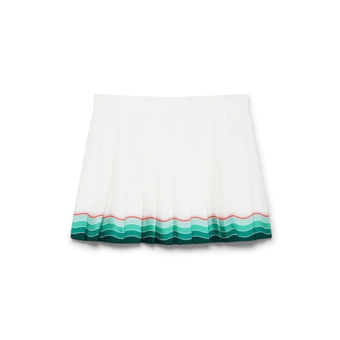 Tennis Pleated Silk Pleated Mini Skirt Tennis Pleated Silk Pleated Mini Skirt