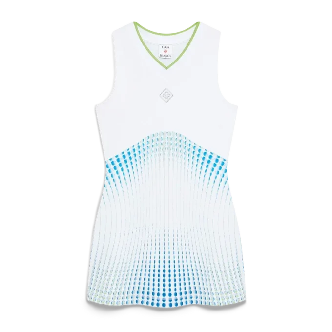 Tennis Printed Racer Dress Tennis Printed Racer Dress